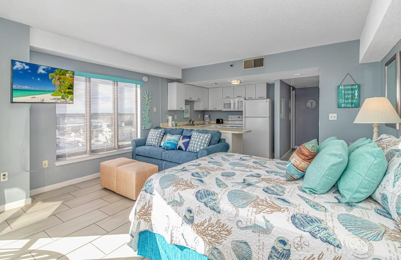 Angled Oceanfront Studio With Incredible Views! Palace Resort 1003 - Sleeps 4 Guests Myrtle Beach Exterior foto