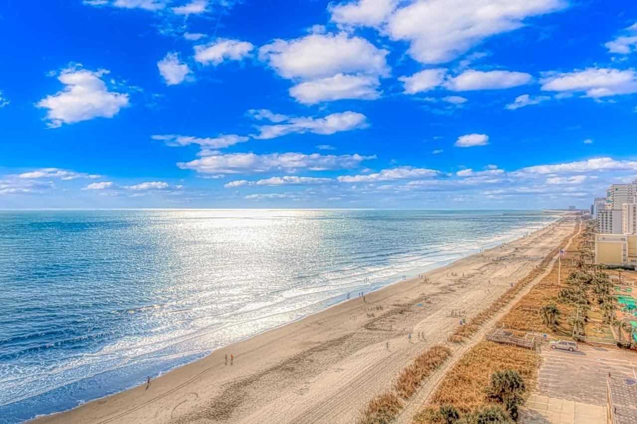 Angled Oceanfront Studio With Incredible Views! Palace Resort 1003 - Sleeps 4 Guests Myrtle Beach Exterior foto