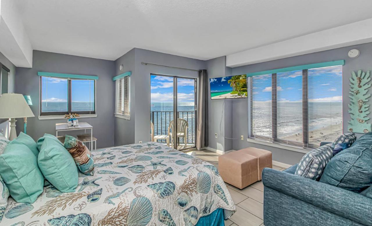 Angled Oceanfront Studio With Incredible Views! Palace Resort 1003 - Sleeps 4 Guests Myrtle Beach Exterior foto